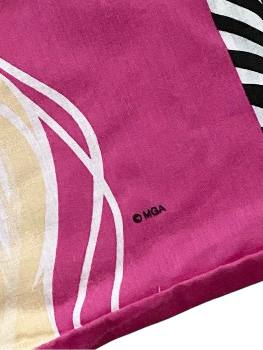 Bratz Vintage Y2K Pillowcase Pink Zebra Print Doll Bedroom Decor - Picture 4 of 8